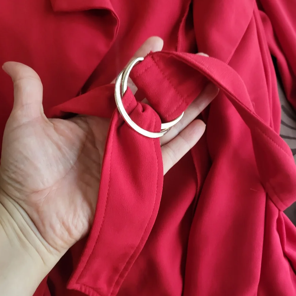 Winzor trench coat sz M - Picture 12 of 13